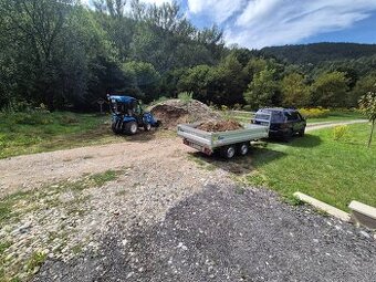 Preprava 3 stranne sklápacim vozíkom