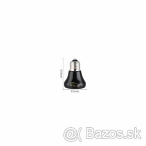 Vykurovacie lampy 25 - 200W do objímky pre žiarovku