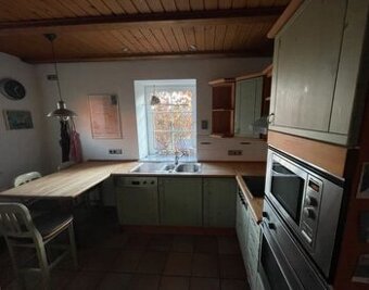 Severská kuchyně z masivu se spotřebiči,5888