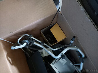 škoda fabia 2 trubky klimatizácie, kúrenie klíma výparník.