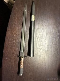 Bajonet / bodák FN M1924, dlhý, belgicko