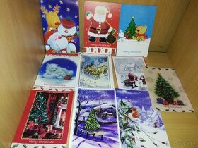 Vianočné otváracie pohľadnice / AJ jazyk / 10 ks