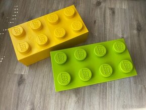 Lego box žltý a zelený