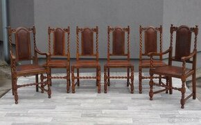 Set starožitných stoličiek ( 6 ks ). - 1