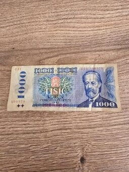 1000 korún československých 1985 - 1
