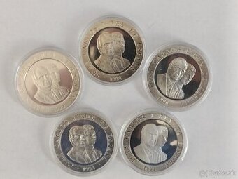 2000 pesetas (4x1990,1x1991) Olympiada Barcelona 1992