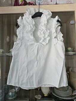 Zara biela bluzka vel.S