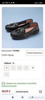 Kvalitná kožená obuv PC: 41€