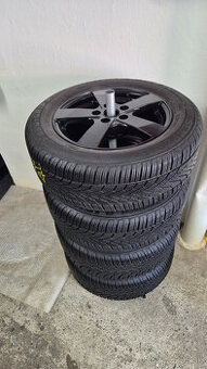 Predám disky s pneu Mazda CX3 Dezent 215/60 R16 5x114,3