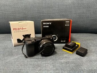 Sony a6300 + príslušenstvo