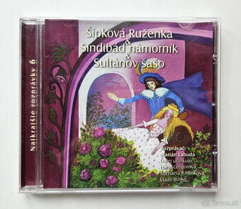 rôzne detské audio rozprávky a piesne, CD