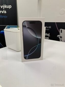 NOVÝ iPhone 16 Pro - 24 mes. záruka