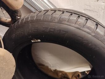 Predám letné pneu 225/55 r17 2ks nové