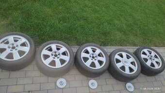 R15 5x100 195/50r15 celorocne dve sezony jazdene