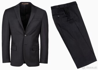 Predám čierny slim fit oblek značky Ozeta