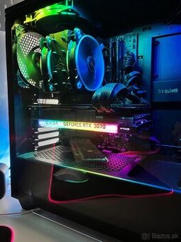 🖥️ Herný PC RTX 3070 – 32GB RAM – i7 + MSI príslušenstvo