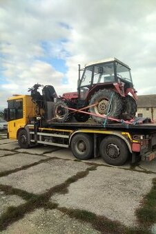 Preprava strojov a techniky