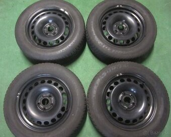 R16 zimná sada PASSAT rozteč 5x112 215/60R16 DUNLOP WS5