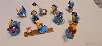 Kinder figúrky - papagaje piráti
