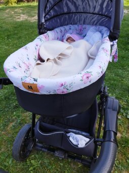 Predám pevný kočiar 3 kombinácia