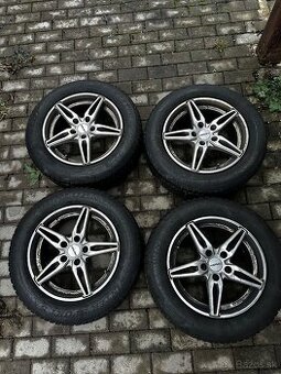 Predám elektrony carmani 5x112 + zimné pneu 215/60 r16