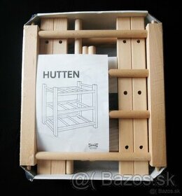 drevený stojan na víno Hutten Ikea - 1