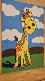koberec žirafa 130x190cm