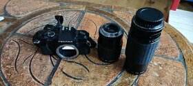 Fotoaparát Pentax P30 + 2 objektívy - 1