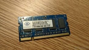 SO-DIMM Nanya DDR2-800 1GB, pamäť do notebooku