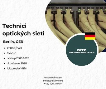 Technici optických sietí, Nemecko