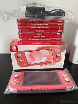 Nintendo Switch Lite Coral Nové