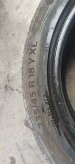 2ks-39€ Barum 235/45 r18 XL slušný stav aj obujem
