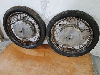Jawa 500 OHC - kolesa