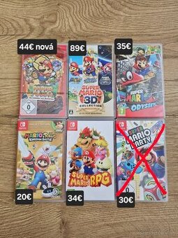 Nintendo Switch hry TOP STAV