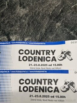 🎶 2 lístky na festival Country Lodenica 2025 – výhodne 🎶