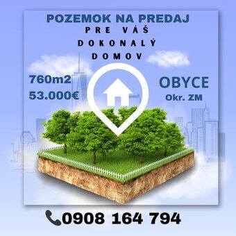 NOVÁ CENA pozemok Obyce