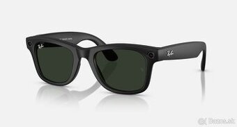 Ray-Ban Meta Wayfarer, Matná čierna / Samozafarbovacie