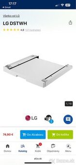 LG medzikus pracka/susicka