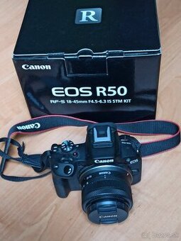 Canon EOS R50 + RF-S 18-45 IS STM