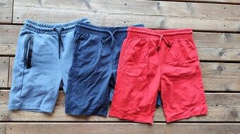 Chlapčenské kraťasy, v.146 (10-11r.) 3 ks