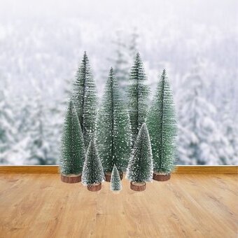 Mini Vianočné stromčeky 10cm-30cm
