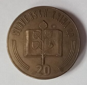 Medaila Slovenská kniha n.p.