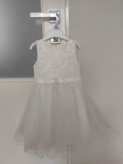 Slávnostné šaty pre družičku, veľkost. 92/98