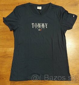 Tmavomodré tričko Tommy Jeans XL