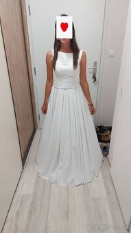 Elegantné svadobné šaty