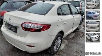 ZADNÝ NÁRAZNÍK RENAULT FLUENCE 1.6 2015 motor H4MD7, DVERE,