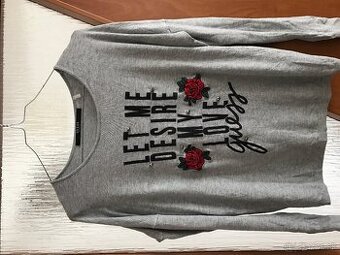 GUESS originál flowers tenký dámsky svetrik S/M