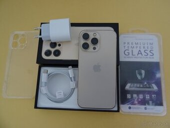 iPhone 13 PRO 256GB GOLD - ZÁRUKA 1 ROK - 100% BATERIA
