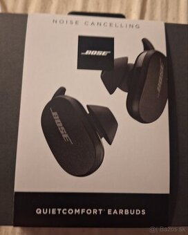 BOSE QuietComfort Earbuds, Bezdrôtové slúchadlá, čierne