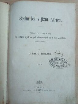 Sedm let v jižní Africe II 1881